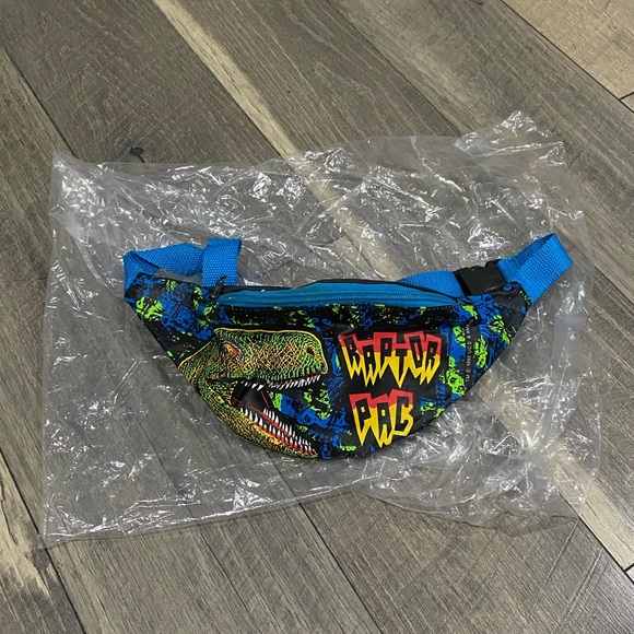 Vintage Jurassic Park Raptor Pack (Fanny pack) - Picture 2 of 4